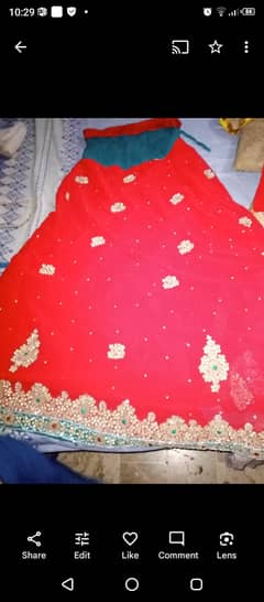 Bridal sharara