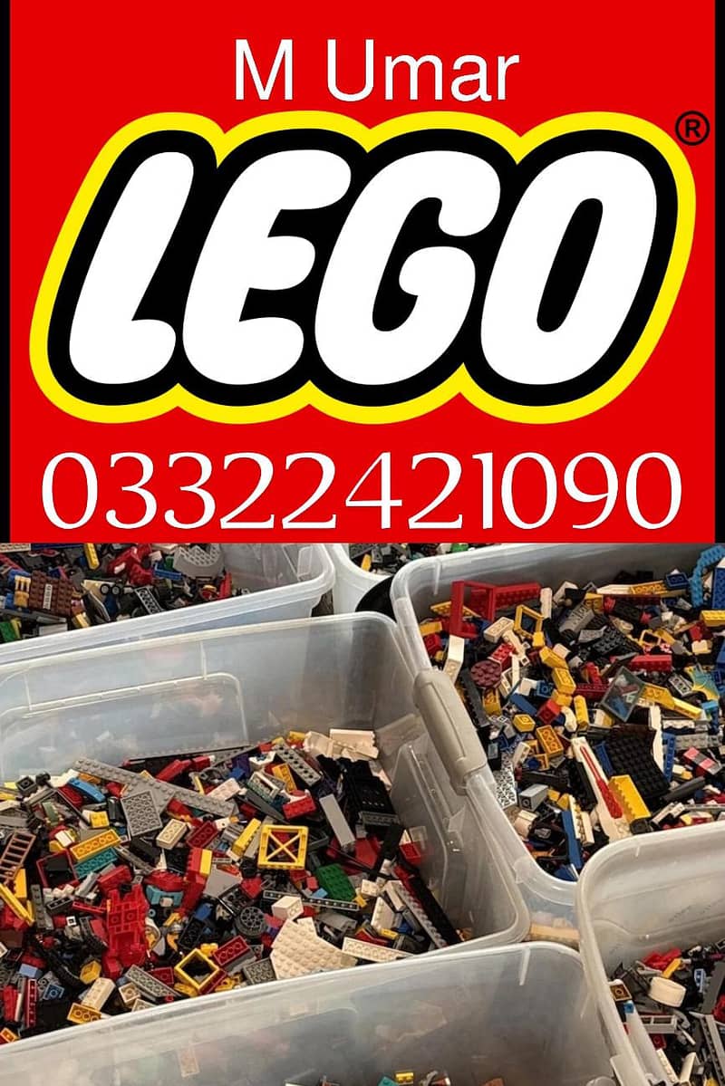 LEGO Educational Blocks Random Bulk with accessories n Minifigure's 0