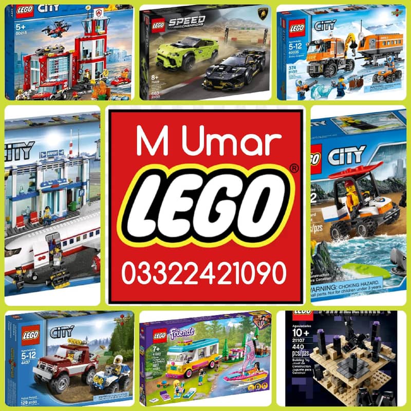 LEGO Educational Blocks Random Bulk with accessories n Minifigure's 14