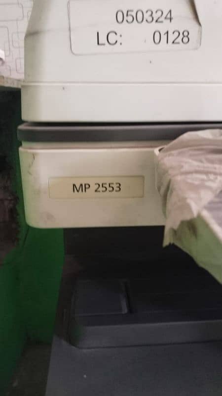 Richo mp 2553 10/8 good working condition only 2 month used 2
