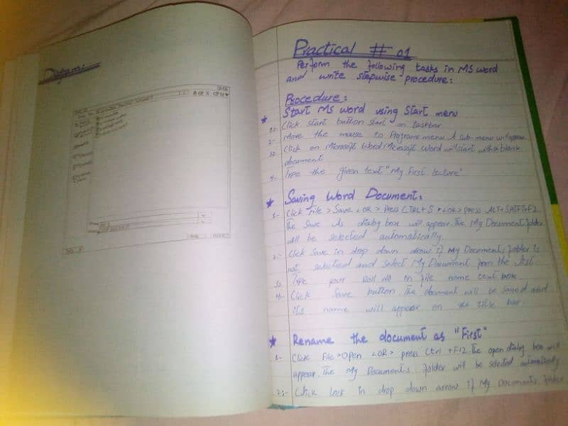 computer science practical note book fsc part 1&2 ( ALIF KEY STONE) 5