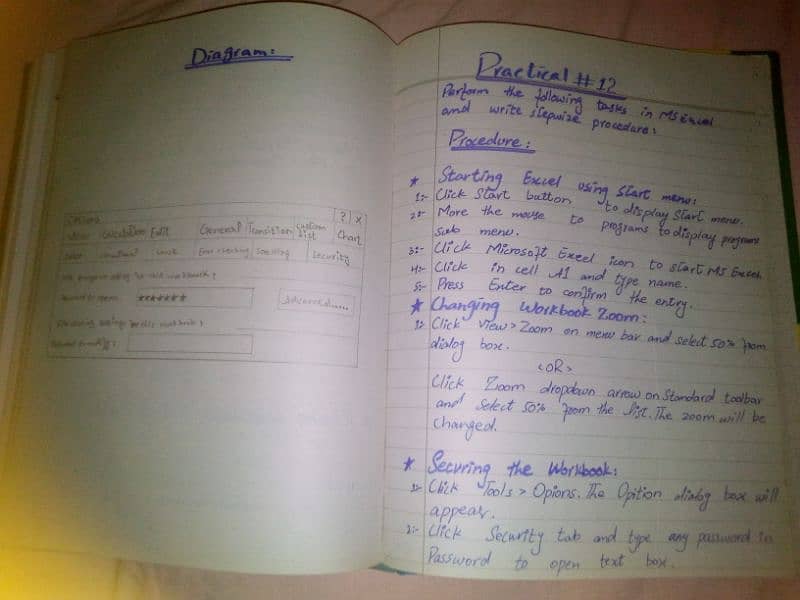 computer science practical note book fsc part 1&2 ( ALIF KEY STONE) 6
