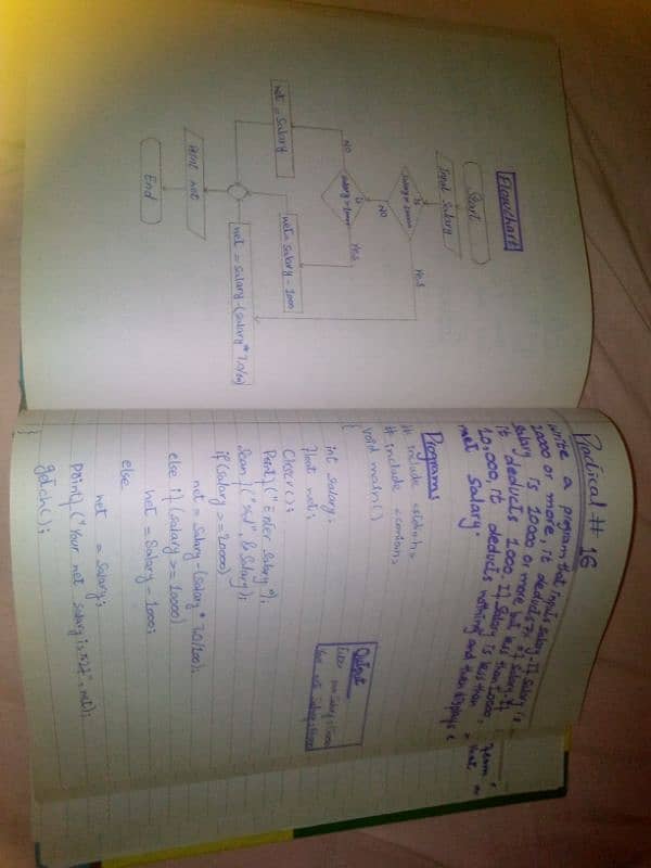 computer science practical note book fsc part 1&2 ( ALIF KEY STONE) 8
