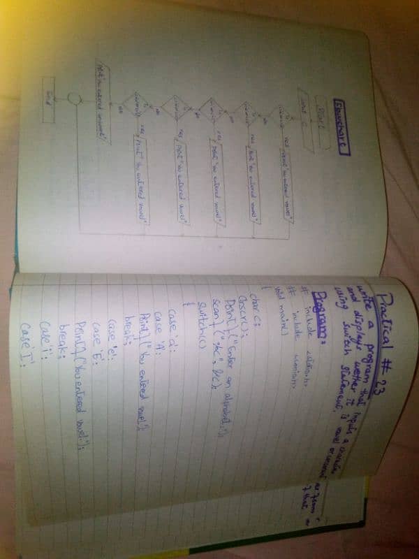 computer science practical note book fsc part 1&2 ( ALIF KEY STONE) 9