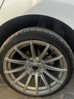 17 inch northwheel’s 8.25 jj multi pcbd with tyres