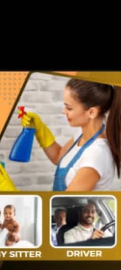 professional house maid Educated Babysiterr Qualified coupl