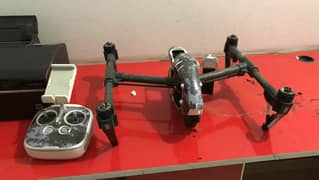 DJI Inspire 1 with two remotes