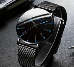 black AURA watch  for men