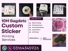Custom Sticker Printing | Customized Your Own Stickers With Us