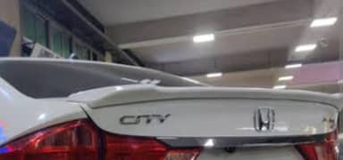 Honda City spoiler white brand new