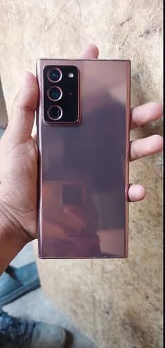 Samsung Note 20 Ultra 5g 12/256 PTA Offical Approved
