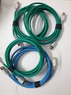 Network Cat5e Cat6A Cables, German & Taiwan made