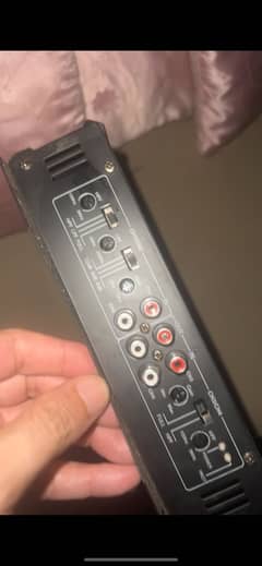 Solid audio amplifier