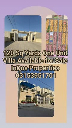 120 Sq Yards One Unit Dream Villas