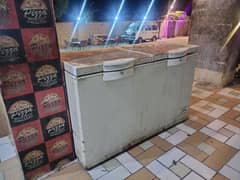 double door deep freezer
