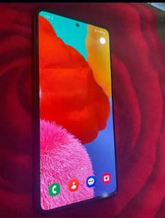 samsung A51  with boxx neat claen mobile condition 10 by 9
