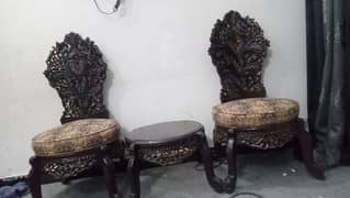 Coffee Chair Set wooden Taali