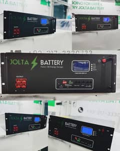 Jolta Lithium Battery 24 V / 48V 100AH Available