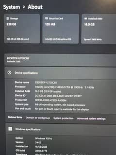 DELL LATITUDE 7390 - i7 8TH GEN