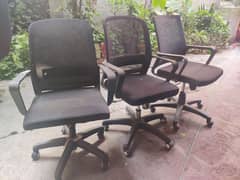 8 chairs move able fresh and new condition