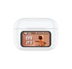 Apple airpods pro 2 with HD display.