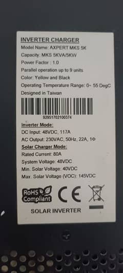 Solar Invorter For Sale Inverex 5 kv Demand 1 lake 50 hazar