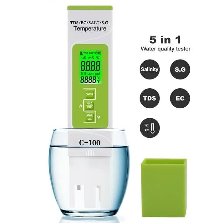 Temperature Meter Digital Water Quality Tester 0