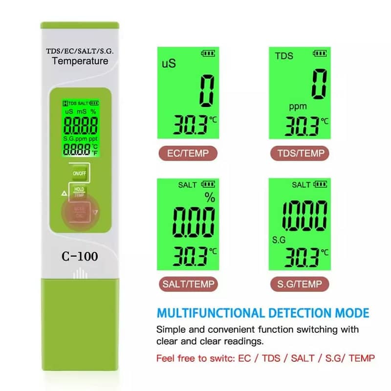 Temperature Meter Digital Water Quality Tester 1