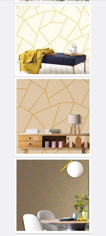 Window blinds, PVC Panels,Wallpapers Available 15