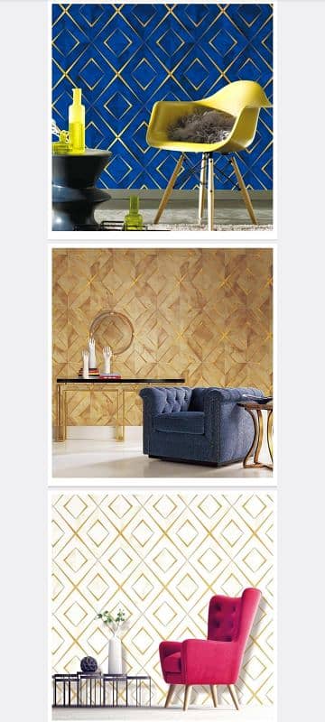 Window blinds, PVC Panels,Wallpapers Available 17