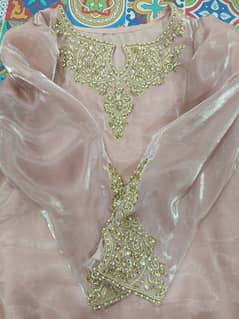 sheesha silk shirt with sharara available in new condition