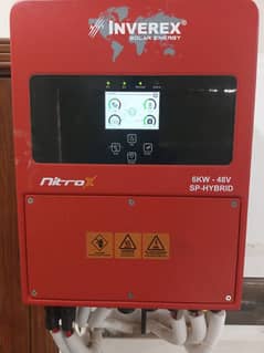 INVEREX NITROX 6KW HYBRID INVERTER FOR SALE