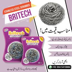 Stainless Steel Scrubber (Britech)