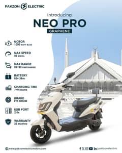 PakZon Electric NEO PRO & SCOOTY  2025