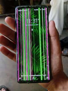 Sony Xperia mark lines in panel