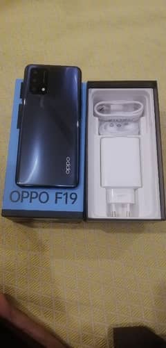 oppo F19 6 +2 Ram 128 g Rom with complete Box 10/10 100% original