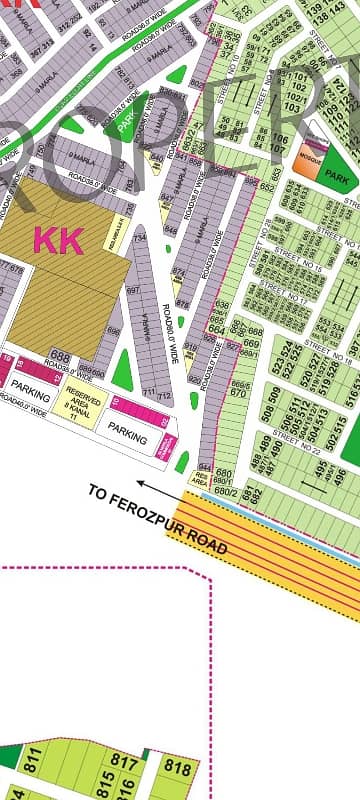 12 MARLA Plot For Sale In DHA Phase 4 Block KK 0