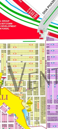1 Kanal Beautiful Location Plot In Phase 7 Block N