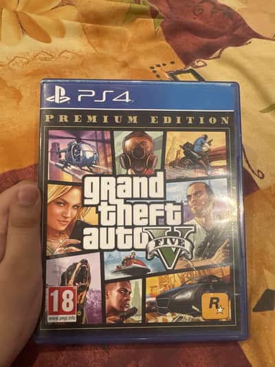 Ps4 disc Grand Theft Auto (gta) 5 premium edition