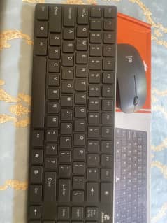 2.4G wireless mouse and kb combo
