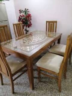 6 chair dining table