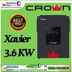 crown Xavier3 kw/ 3.6kw/ 5.6kw 5.8kw/6kw/9.8kw primax solarmax