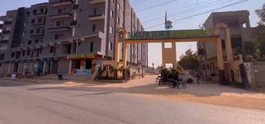Prime Location Flat For sale Situated In Malir Town Residency