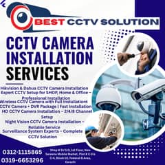 CCTV camera installation Karachi  CCTV setup service Karachi  Security