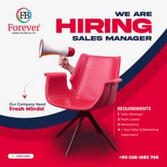 Sales Managers Required in New Garden Town, Lahore