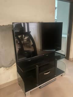Black Tv trolley