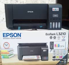 Epson 3210 4 colour printer 3 month use good working03276777729
