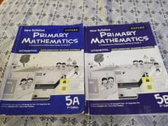 Primary mathematics Workbook 5A and 5B (used)