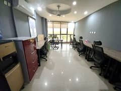 Furnished Office With Facilities & Bills Above Gloria Jeans Cafe in F-11 Markaz Islamabad for Rent