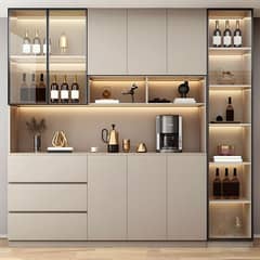 CABINETS WALL  AS PER DESIGN WALL UNITS FOR SALE